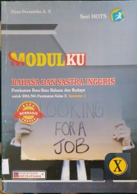 Modulku bahasa dan sastra Inggris: peminatan ilmu.....