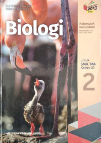 Biologi untuk SMA/MA kelas XI  Jilid 2 Kelompok Peminatan Matematika dan Ilmu-ilmu Alam