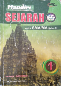 Mandiri sejarah SMA kelas X jilid 1
