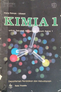 Kimia 1: untuk Sekolah Menengah Umum kelas 1