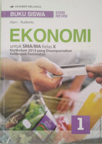 Ekonomi untuk SMA dan MA kelas X