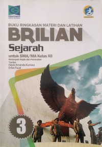 Brilian sejarah untuk SMA/MA kelas XII Jilid 3 : Kelompok wajib dan peminatan