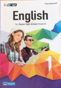 English for Senior High School Grade x