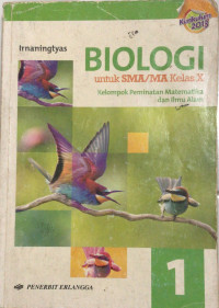 Biologi untuk SMA/ MA kelas X