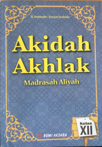 Akidah akhlak madrasah aliyah kelas xii