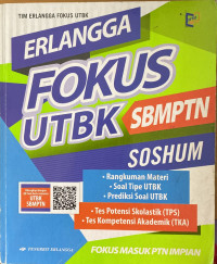 Erlangga Fokus UTBK SBMPTN Soshum