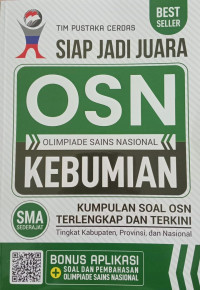 Siap jadi juara Olimpiade Sains Nasional Kebumian SMA Sederajat