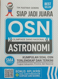 Siap jadi juara Olimpiade Sains Nasional Astronomi SMA Sederajat